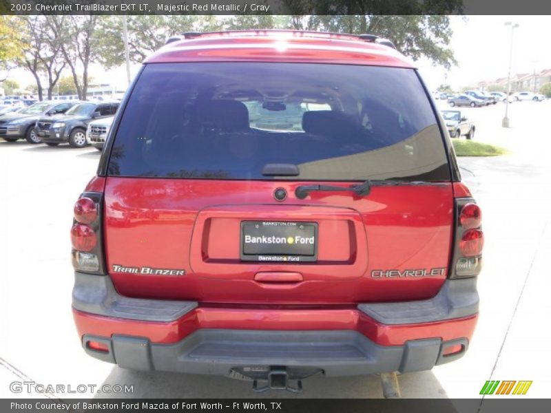 Majestic Red Metallic / Gray 2003 Chevrolet TrailBlazer EXT LT