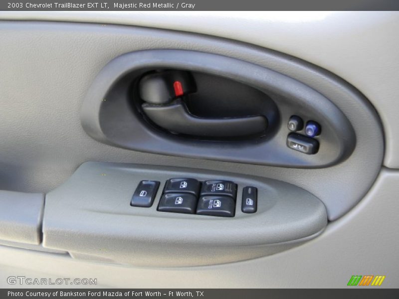 Majestic Red Metallic / Gray 2003 Chevrolet TrailBlazer EXT LT