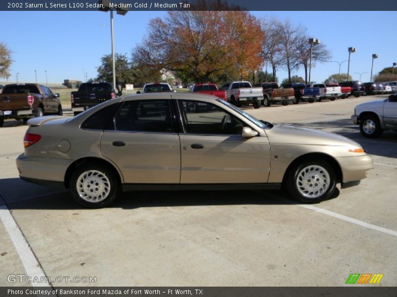 Medium Gold / Medium Tan 2002 Saturn L Series L100 Sedan