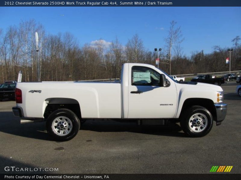  2012 Silverado 2500HD Work Truck Regular Cab 4x4 Summit White