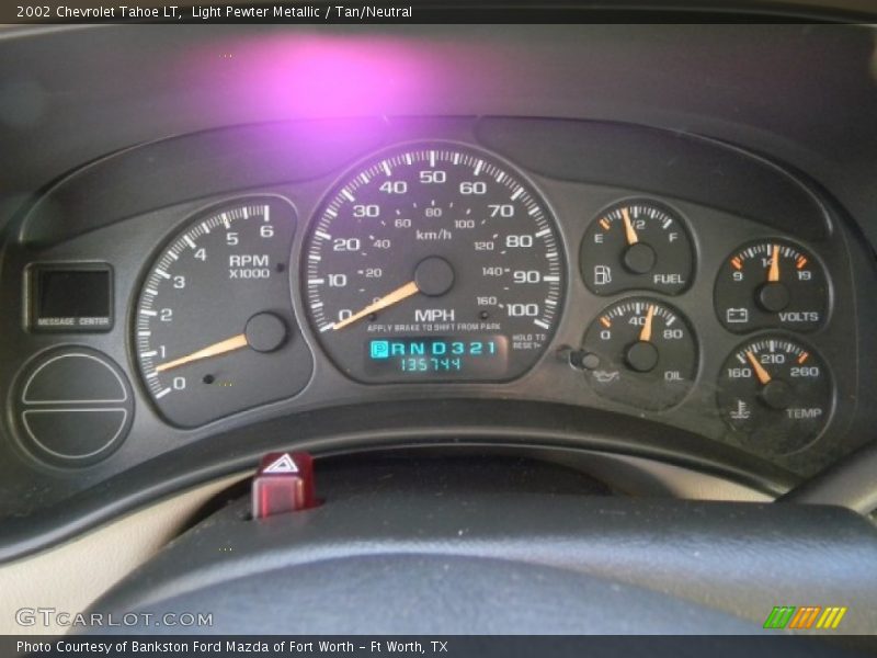  2002 Tahoe LT LT Gauges