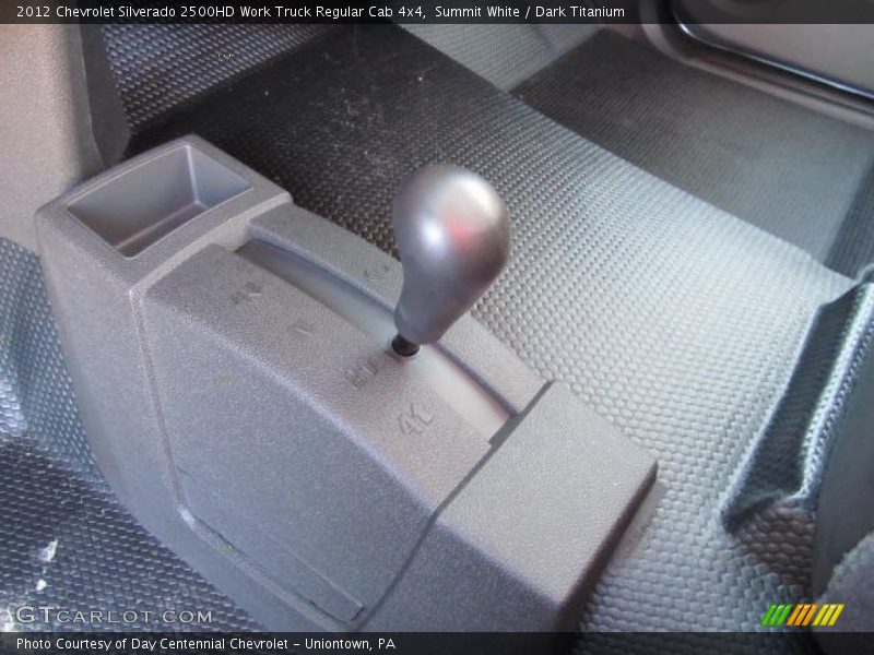 Summit White / Dark Titanium 2012 Chevrolet Silverado 2500HD Work Truck Regular Cab 4x4