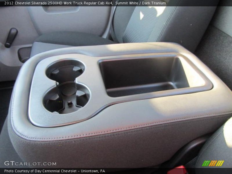 Summit White / Dark Titanium 2012 Chevrolet Silverado 2500HD Work Truck Regular Cab 4x4