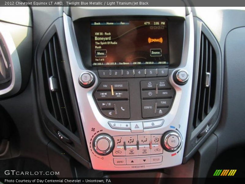 Twilight Blue Metallic / Light Titanium/Jet Black 2012 Chevrolet Equinox LT AWD