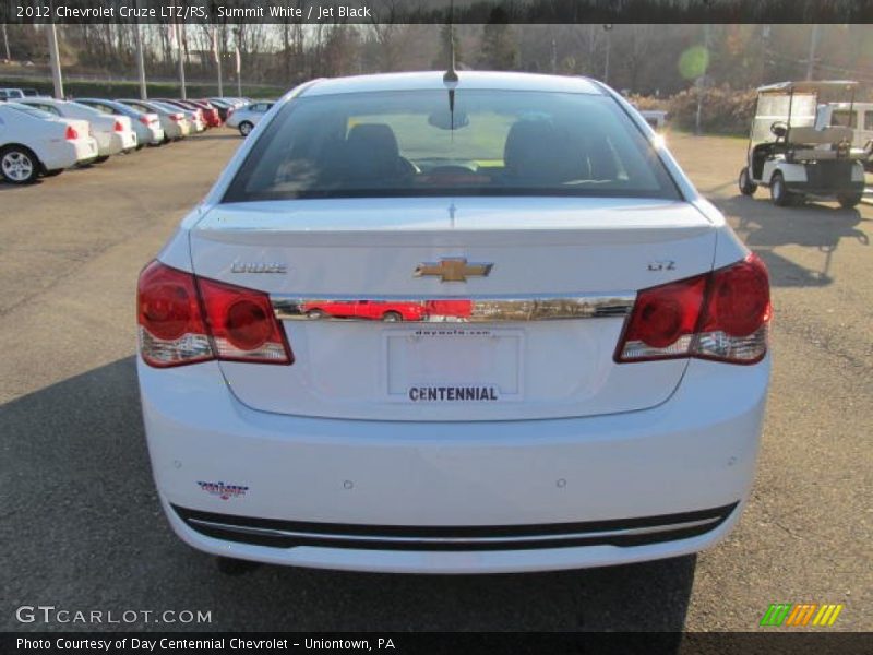 Summit White / Jet Black 2012 Chevrolet Cruze LTZ/RS