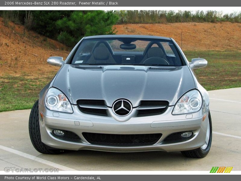 Pewter Metallic / Black 2006 Mercedes-Benz SLK 280 Roadster