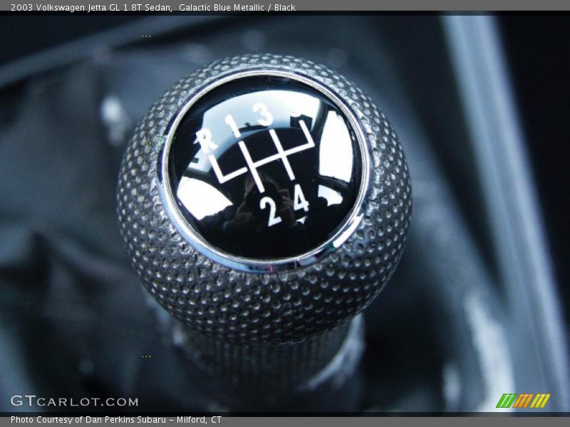 Galactic Blue Metallic / Black 2003 Volkswagen Jetta GL 1.8T Sedan