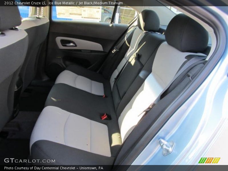 Ice Blue Metallic / Jet Black/Medium Titanium 2012 Chevrolet Cruze LS
