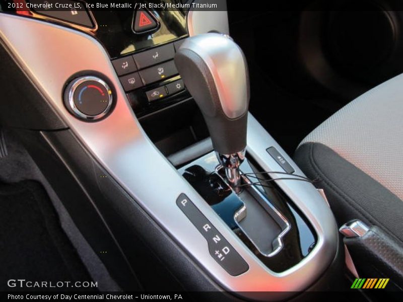 Ice Blue Metallic / Jet Black/Medium Titanium 2012 Chevrolet Cruze LS