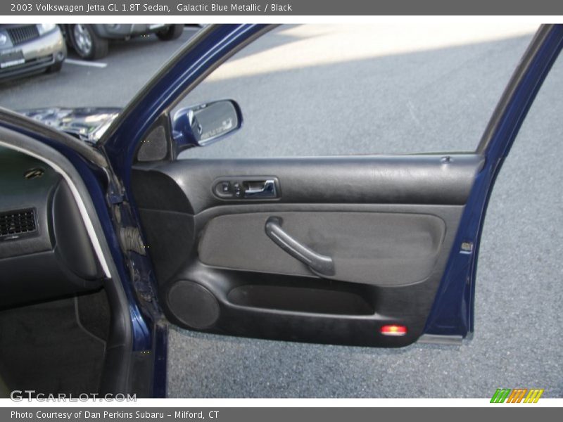 Galactic Blue Metallic / Black 2003 Volkswagen Jetta GL 1.8T Sedan