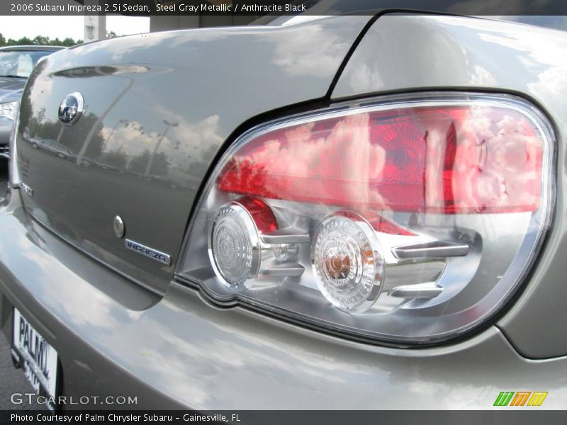 Steel Gray Metallic / Anthracite Black 2006 Subaru Impreza 2.5i Sedan