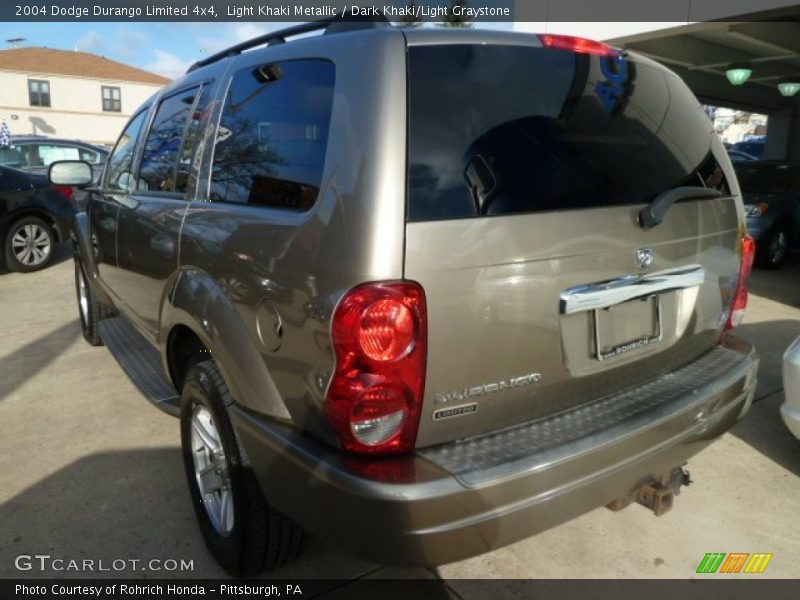 Light Khaki Metallic / Dark Khaki/Light Graystone 2004 Dodge Durango Limited 4x4