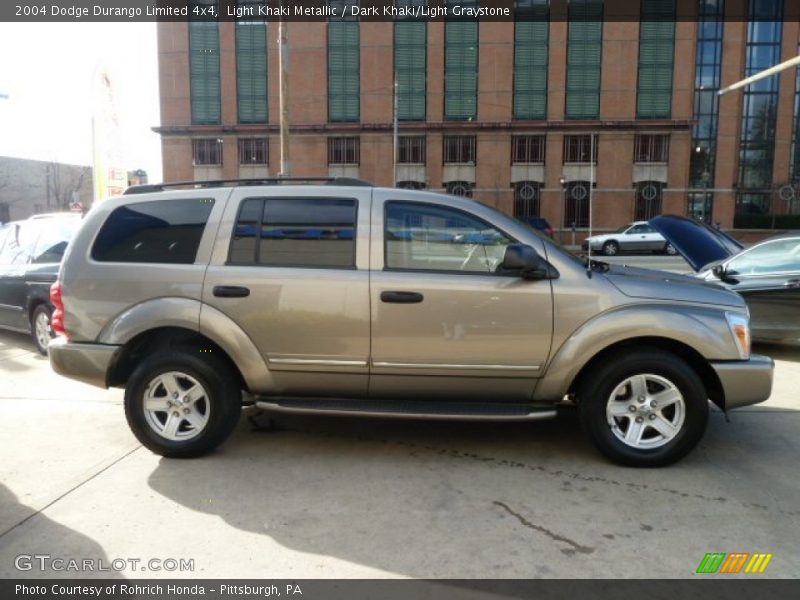 Light Khaki Metallic / Dark Khaki/Light Graystone 2004 Dodge Durango Limited 4x4