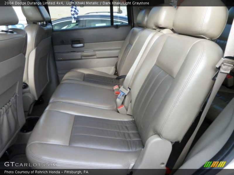 Light Khaki Metallic / Dark Khaki/Light Graystone 2004 Dodge Durango Limited 4x4