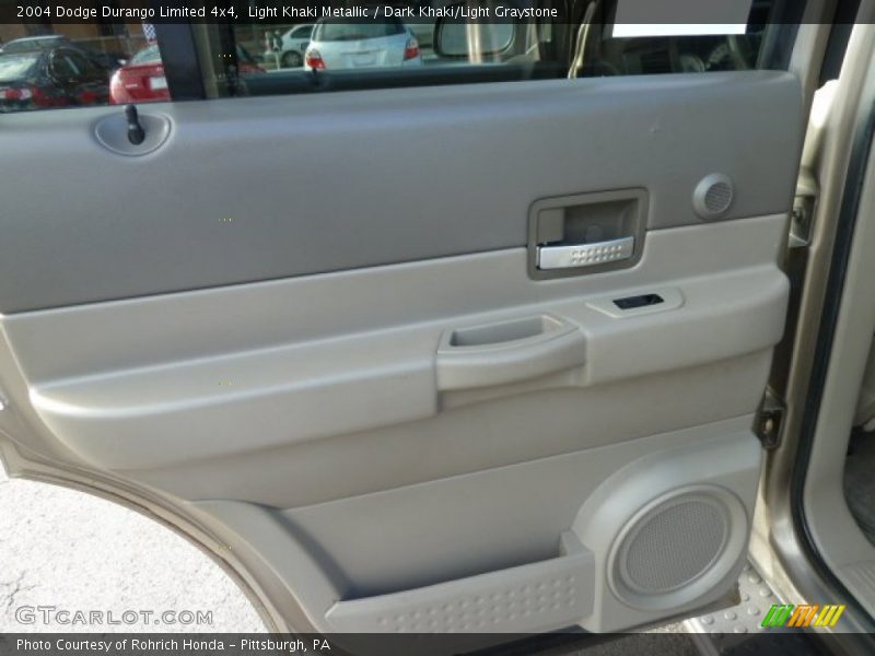 Light Khaki Metallic / Dark Khaki/Light Graystone 2004 Dodge Durango Limited 4x4