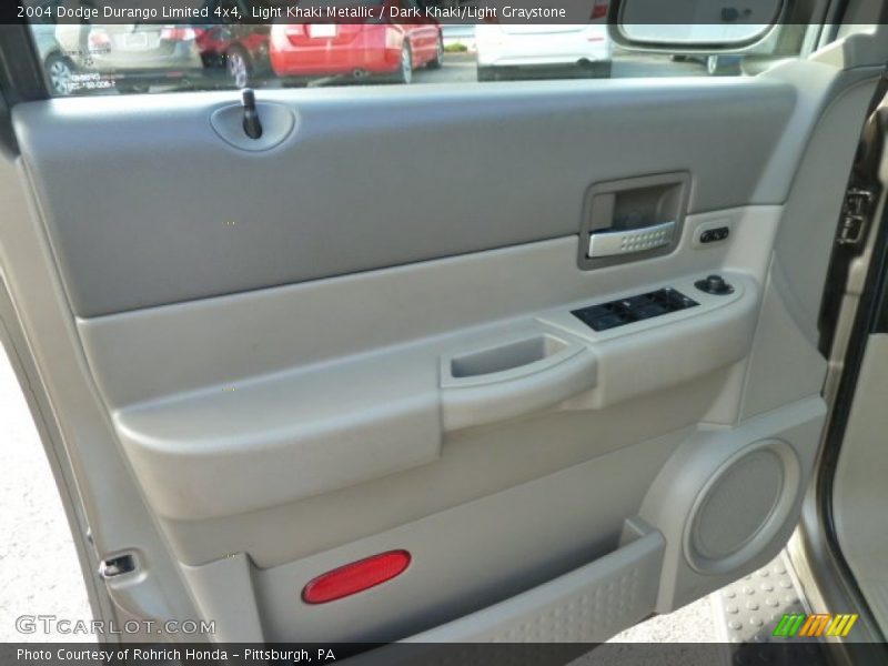 Light Khaki Metallic / Dark Khaki/Light Graystone 2004 Dodge Durango Limited 4x4