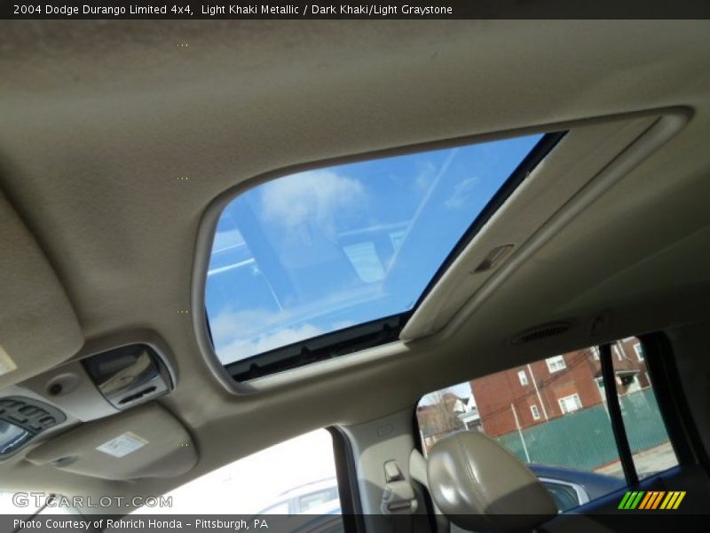 Light Khaki Metallic / Dark Khaki/Light Graystone 2004 Dodge Durango Limited 4x4