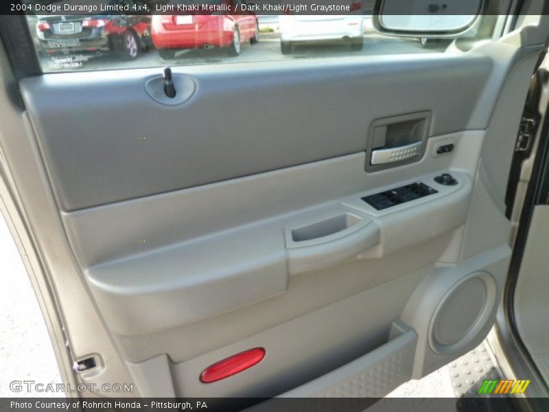 Light Khaki Metallic / Dark Khaki/Light Graystone 2004 Dodge Durango Limited 4x4