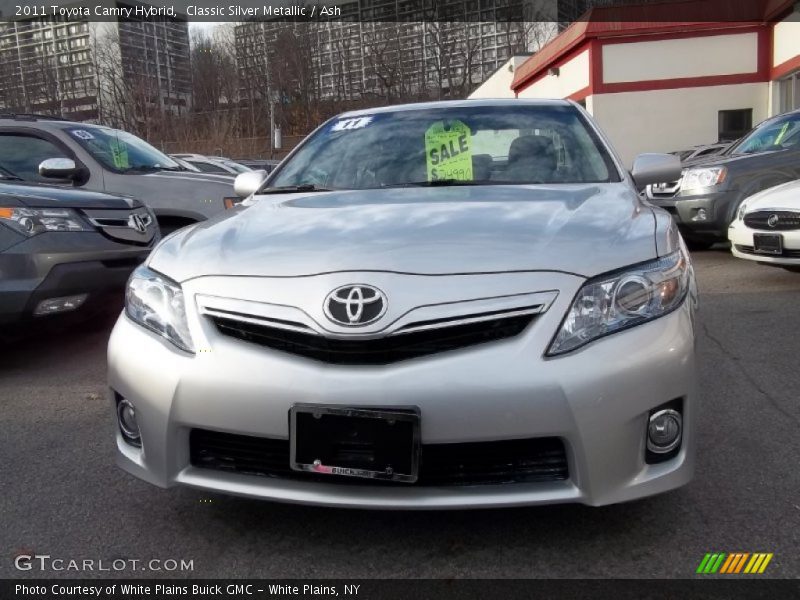 Classic Silver Metallic / Ash 2011 Toyota Camry Hybrid