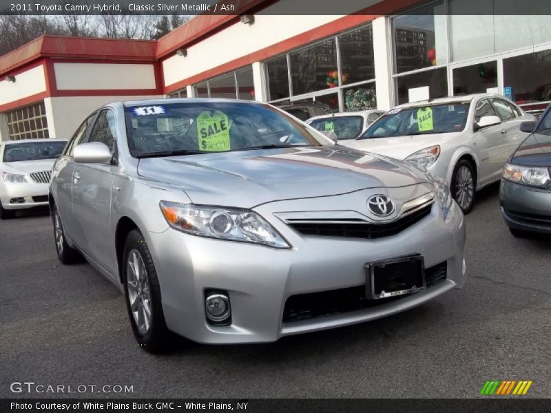 Classic Silver Metallic / Ash 2011 Toyota Camry Hybrid
