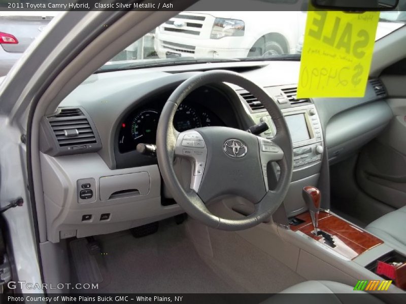 Classic Silver Metallic / Ash 2011 Toyota Camry Hybrid