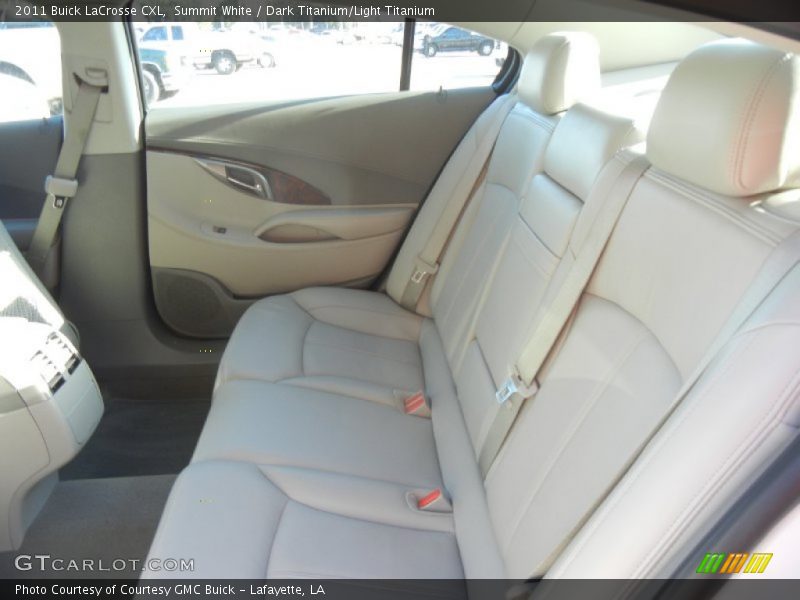 Summit White / Dark Titanium/Light Titanium 2011 Buick LaCrosse CXL