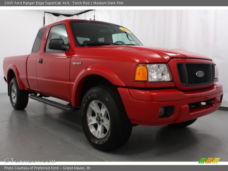 Torch Red / Medium Dark Flint 2005 Ford Ranger Edge SuperCab 4x4