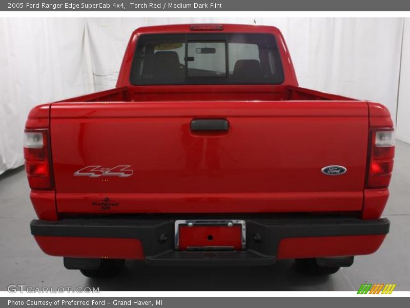 Torch Red / Medium Dark Flint 2005 Ford Ranger Edge SuperCab 4x4