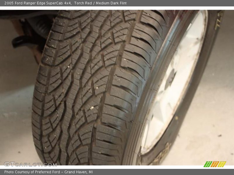 Torch Red / Medium Dark Flint 2005 Ford Ranger Edge SuperCab 4x4
