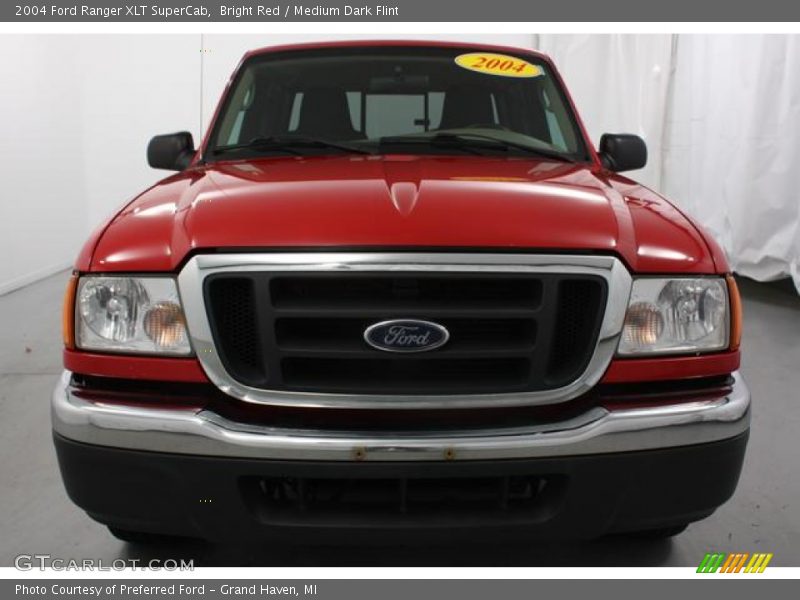 Bright Red / Medium Dark Flint 2004 Ford Ranger XLT SuperCab