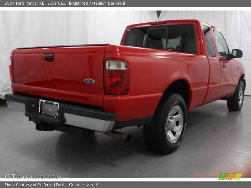 Bright Red / Medium Dark Flint 2004 Ford Ranger XLT SuperCab