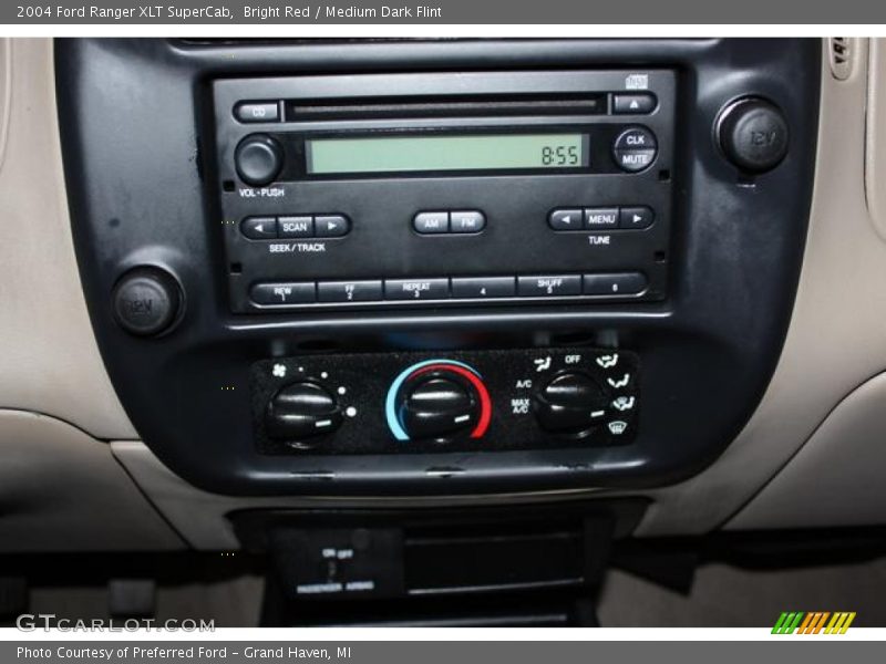 Bright Red / Medium Dark Flint 2004 Ford Ranger XLT SuperCab