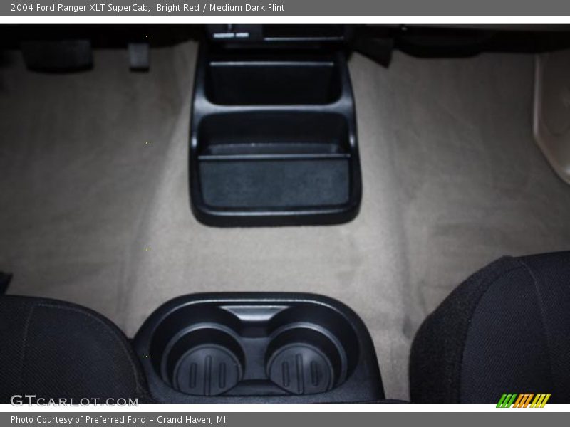 Bright Red / Medium Dark Flint 2004 Ford Ranger XLT SuperCab