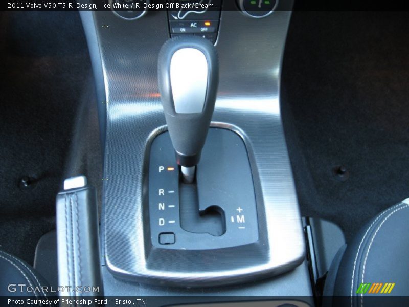  2011 V50 T5 R-Design 5 Speed Geartronic Automatic Shifter