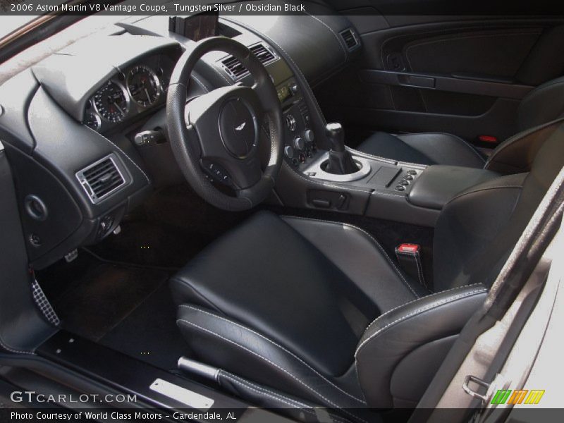  2006 V8 Vantage Coupe Obsidian Black Interior
