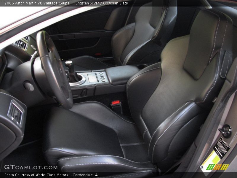  2006 V8 Vantage Coupe Obsidian Black Interior