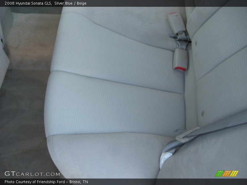 Silver Blue / Beige 2008 Hyundai Sonata GLS