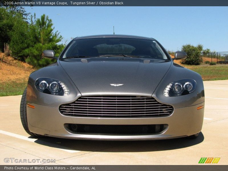 Tungsten Silver / Obsidian Black 2006 Aston Martin V8 Vantage Coupe