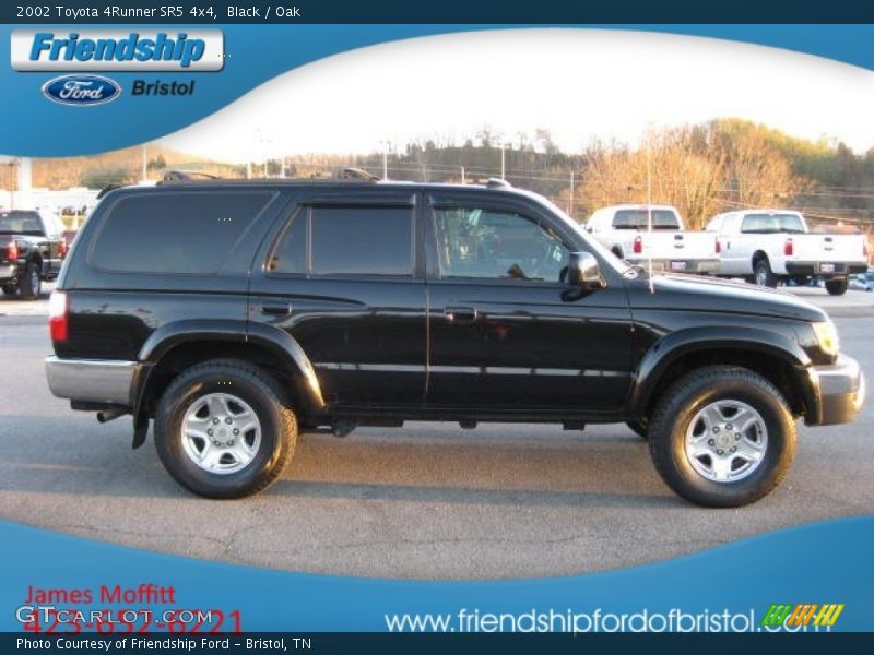 Black / Oak 2002 Toyota 4Runner SR5 4x4
