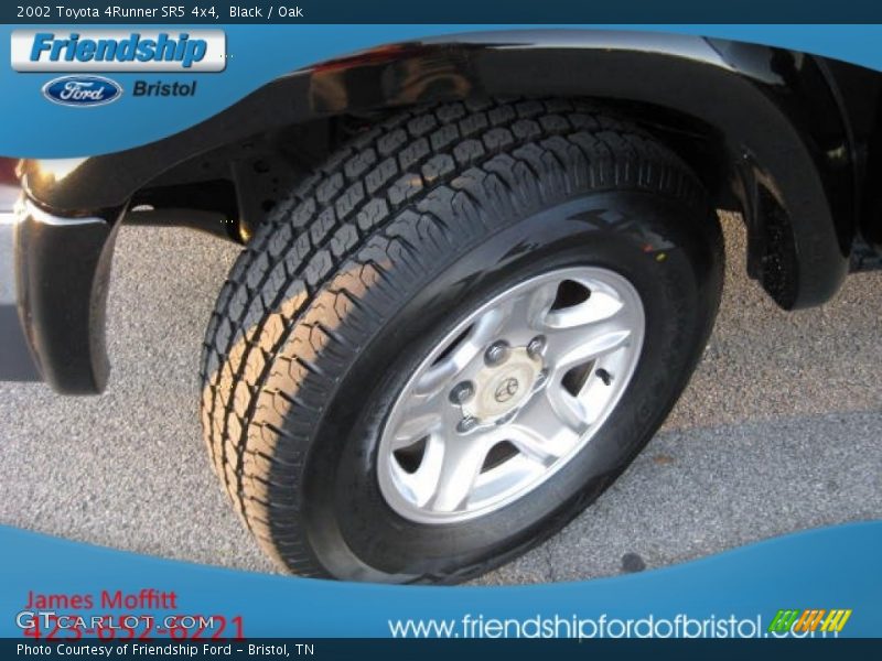 Black / Oak 2002 Toyota 4Runner SR5 4x4