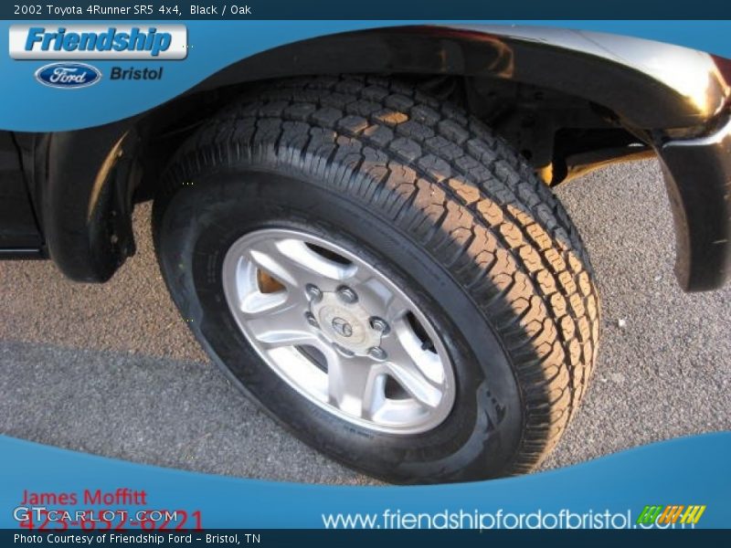 Black / Oak 2002 Toyota 4Runner SR5 4x4