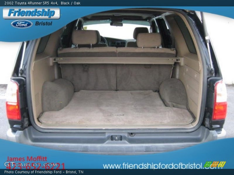 Black / Oak 2002 Toyota 4Runner SR5 4x4