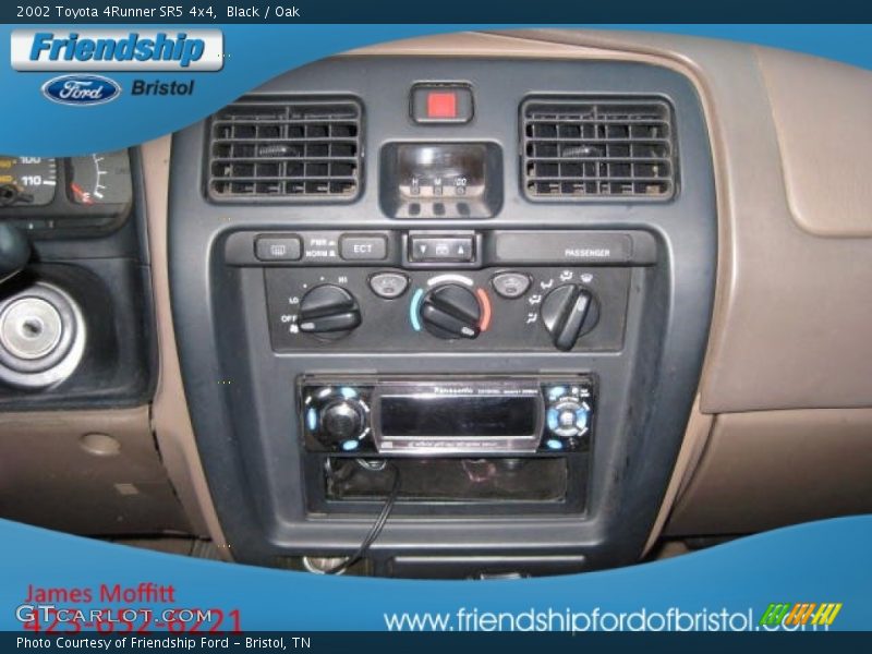 Black / Oak 2002 Toyota 4Runner SR5 4x4