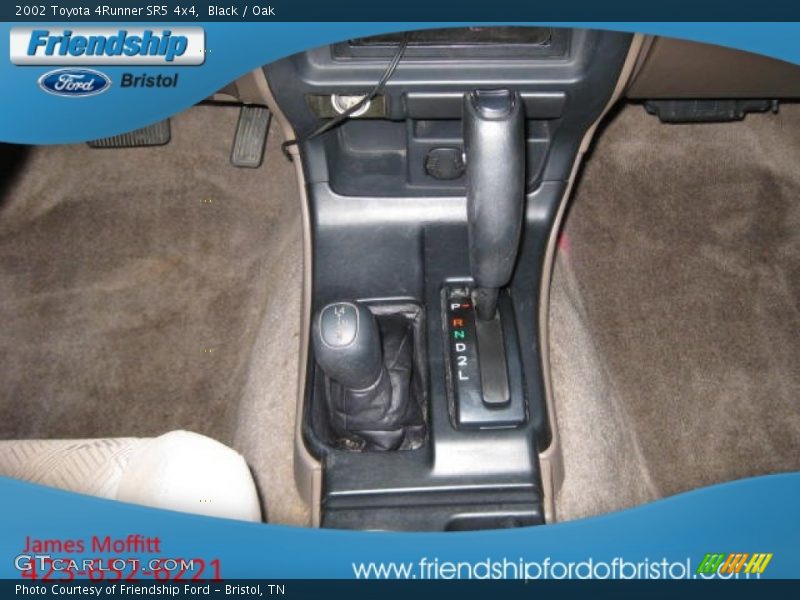 Black / Oak 2002 Toyota 4Runner SR5 4x4