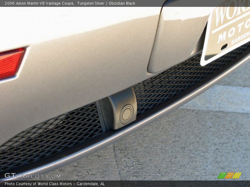 Tungsten Silver / Obsidian Black 2006 Aston Martin V8 Vantage Coupe