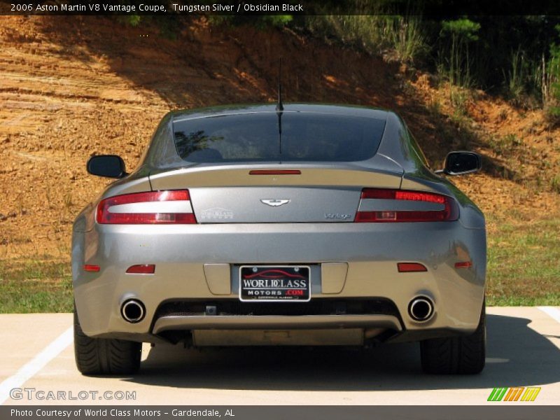 Tungsten Silver / Obsidian Black 2006 Aston Martin V8 Vantage Coupe