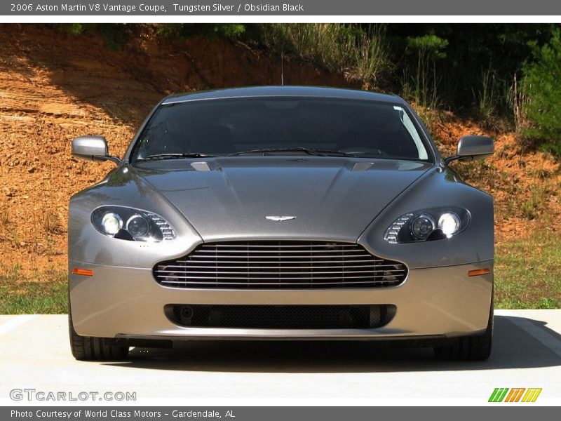 Tungsten Silver / Obsidian Black 2006 Aston Martin V8 Vantage Coupe