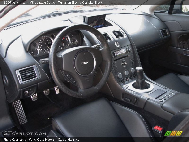 Obsidian Black Interior - 2006 V8 Vantage Coupe 