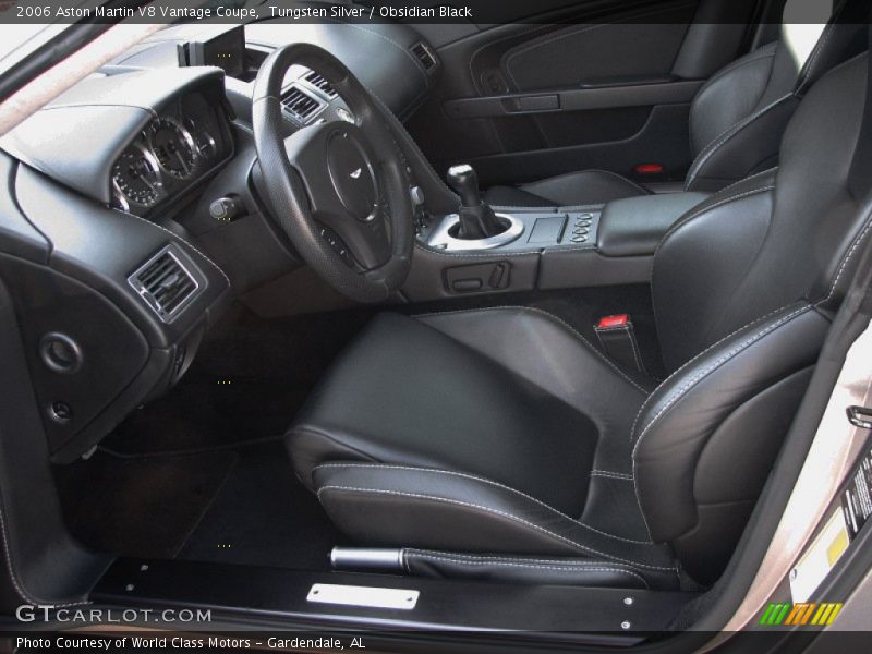 2006 V8 Vantage Coupe Obsidian Black Interior