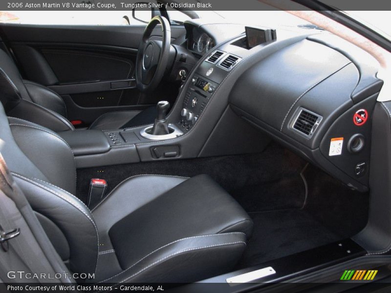  2006 V8 Vantage Coupe Obsidian Black Interior